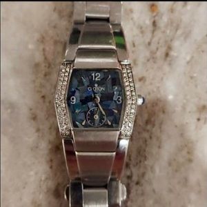 Ladies Swiss Movement Dial 3/4 Carat Diamond Watch